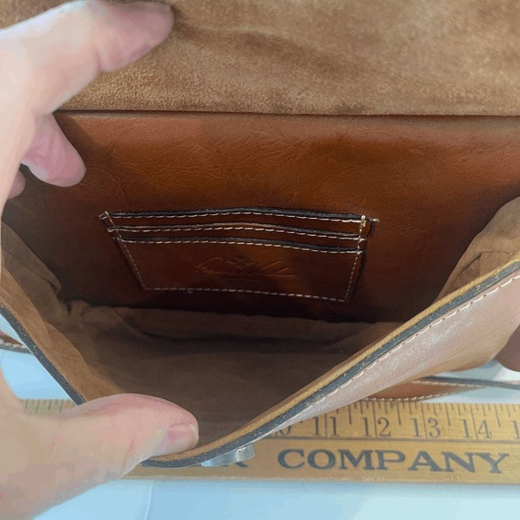 Patricia Nash Large Nieve Brown Frame Clasp Purse - Picture 2 of 9